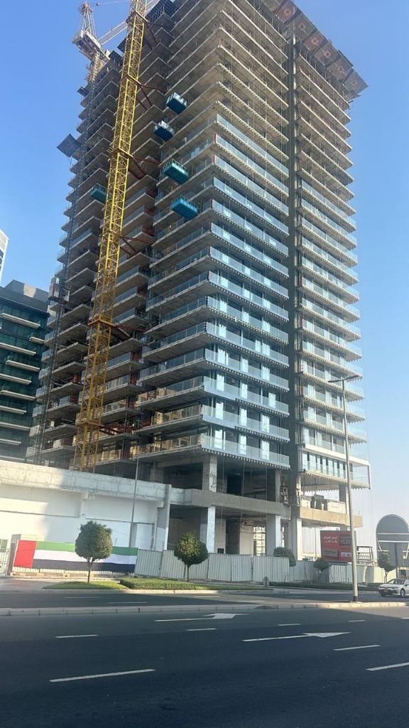 Business Bay Sky Tower High-Rise Construction Facade curtain wall